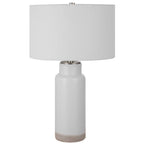 Albany White Farmhouse Table Lamp