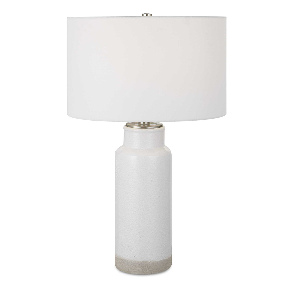Albany White Farmhouse Table Lamp