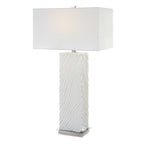 Pillar White Marble Table Lamp