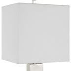 Pilaster Black Marble Table Lamp