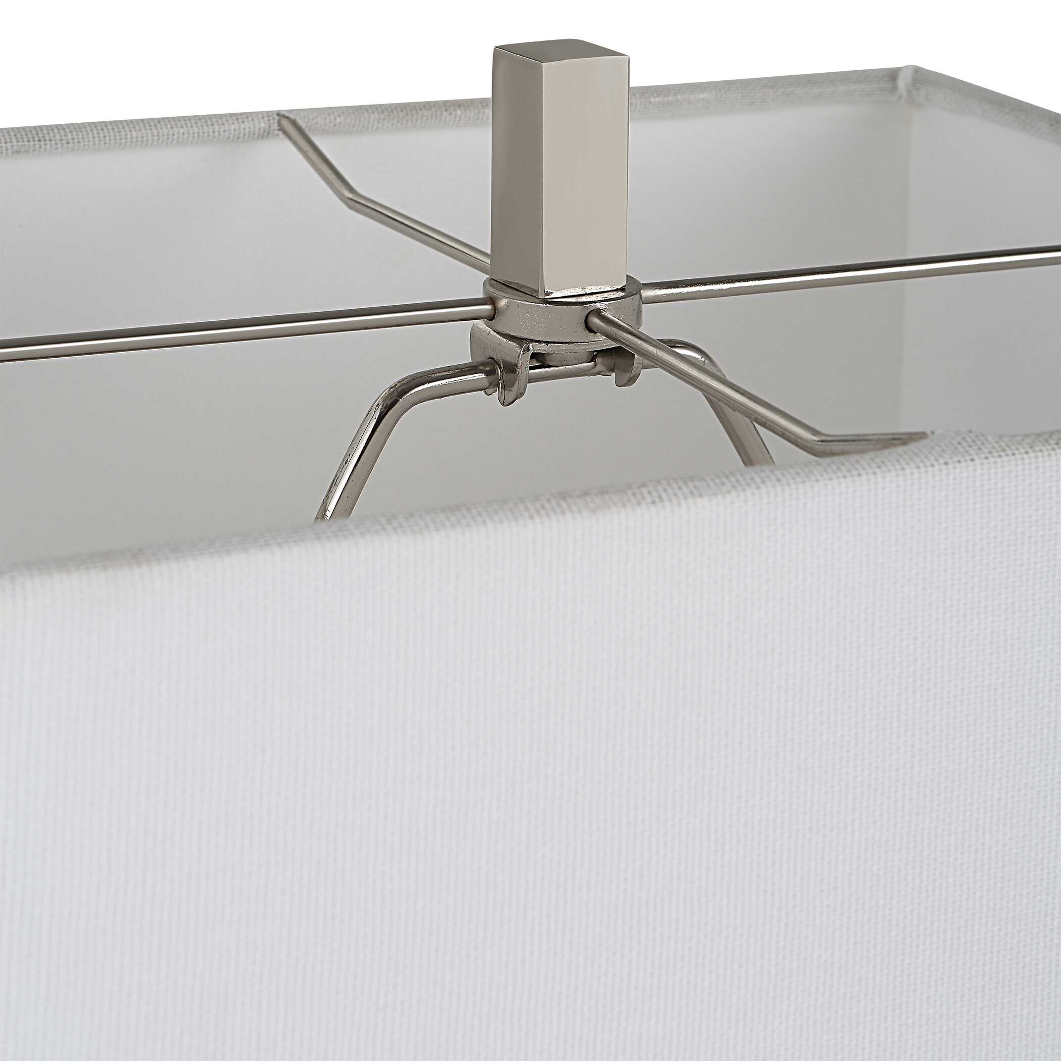 Pilaster Black Marble Table Lamp