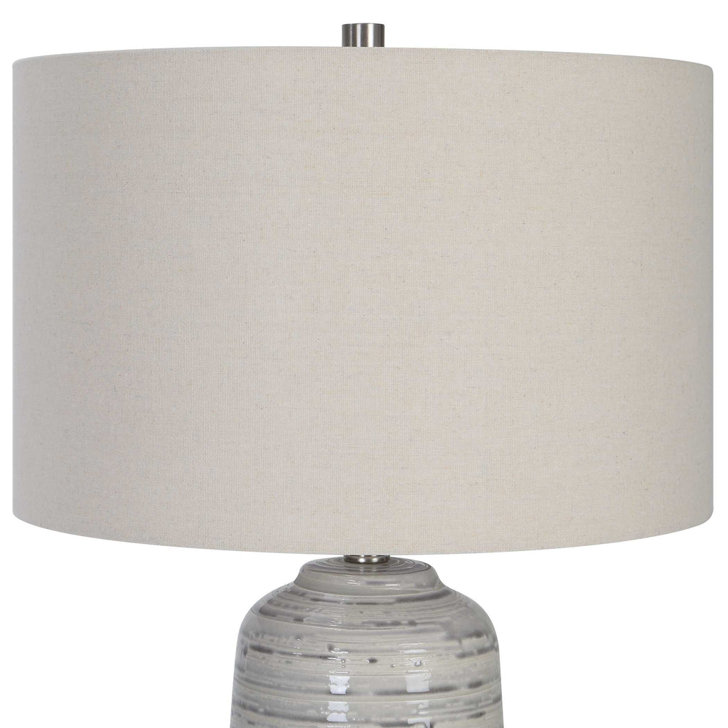 Cyclone Ivory Table Lamp