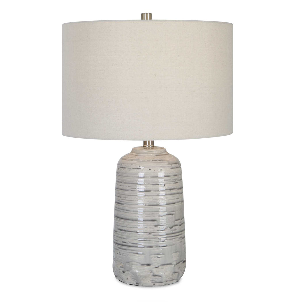 Cyclone Ivory Table Lamp