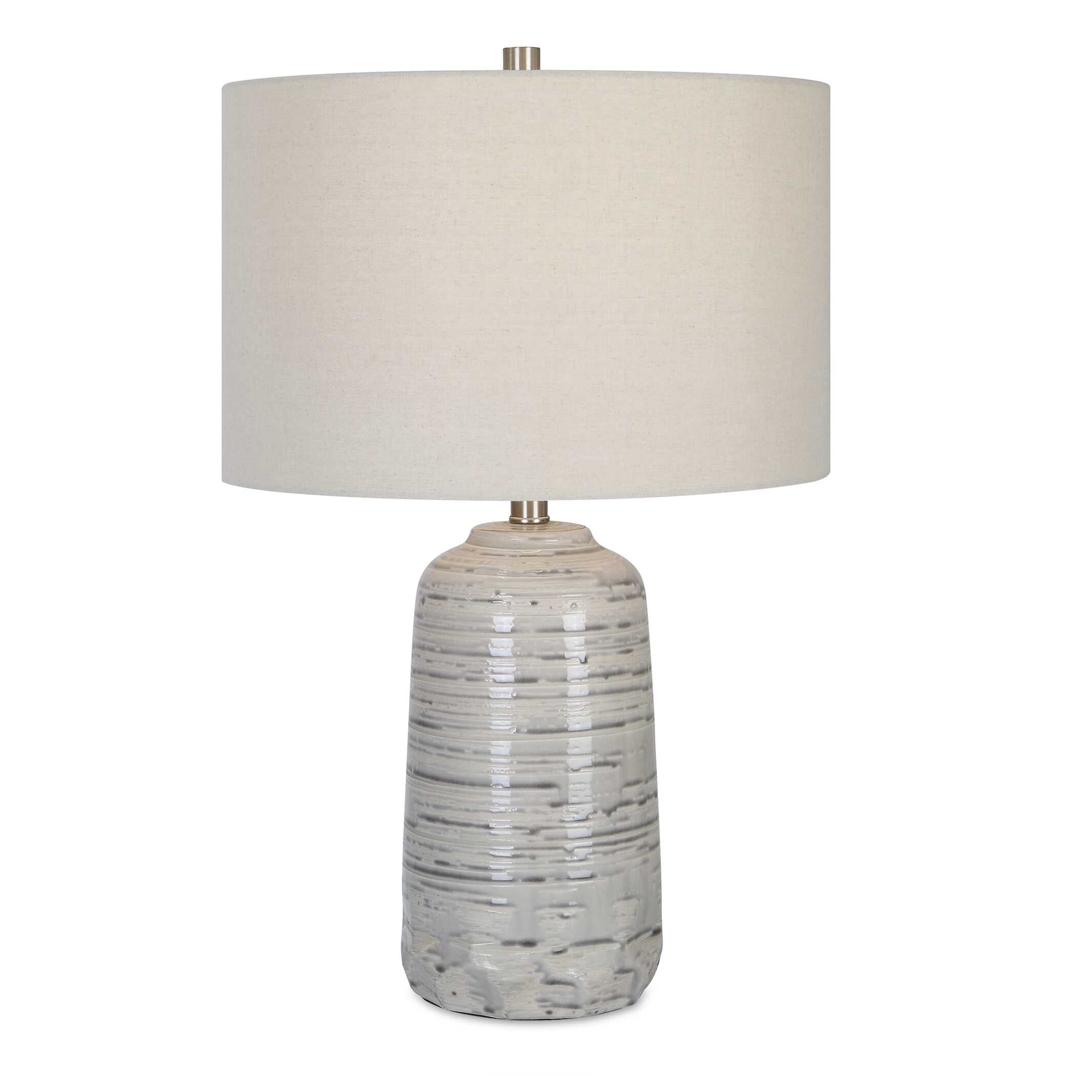 Cyclone Ivory Table Lamp