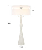 Sharma Ivory Stone Table Lamp