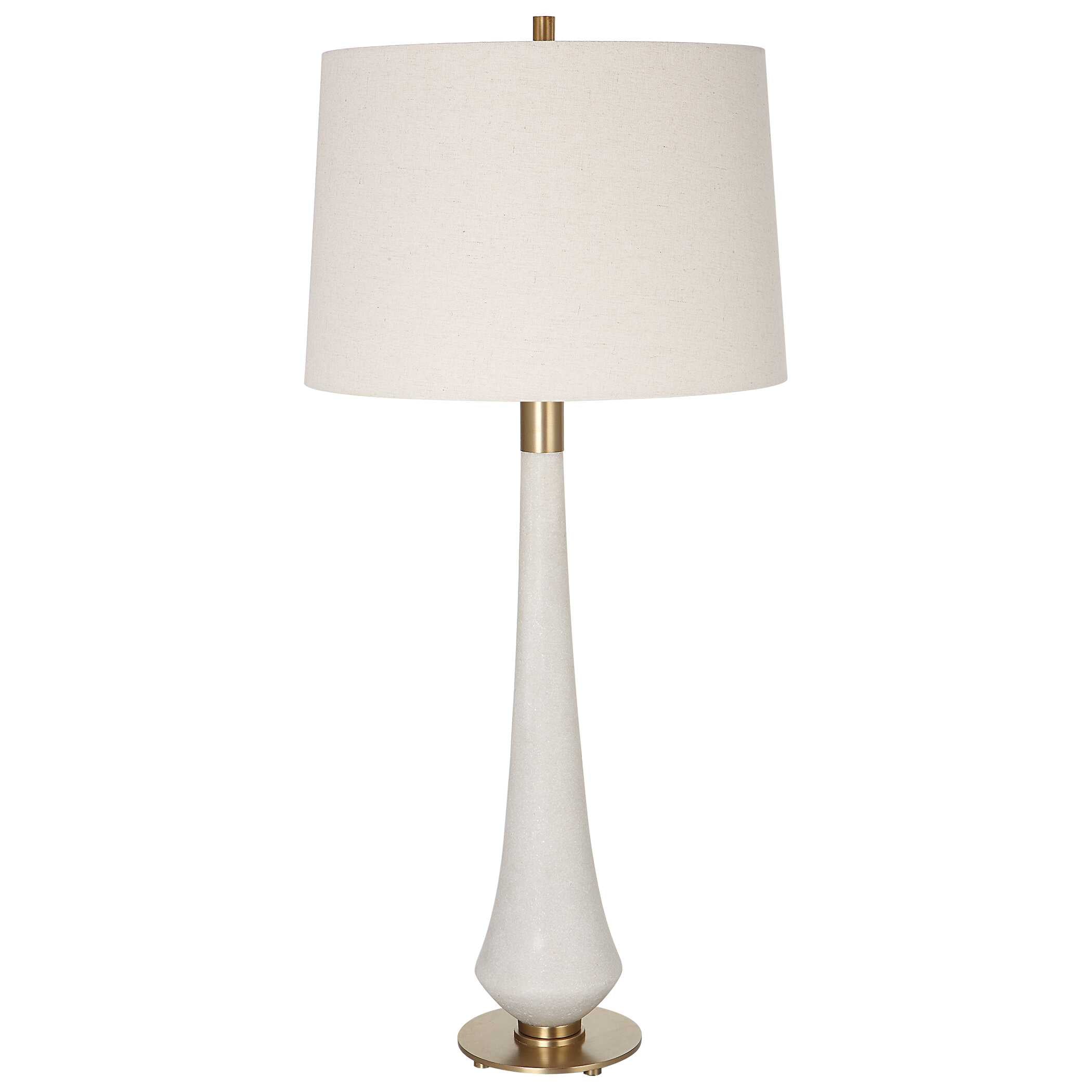 Marille Ivory Stone Table Lamp
