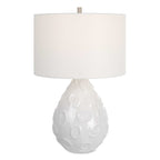 Loop White Glaze Table Lamp