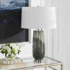 Campa Gray-Blue Table Lamp