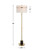 Guard Brass Floor Lamp