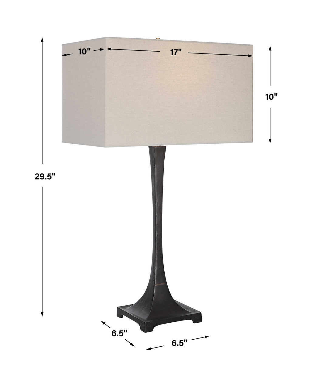 Reydan Tapered Iron Table Lamp