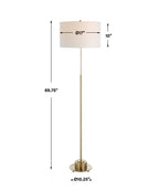 Prominence Brass Floor Lamp