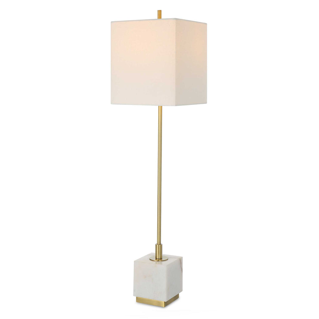 Escort Brass Buffet Lamp