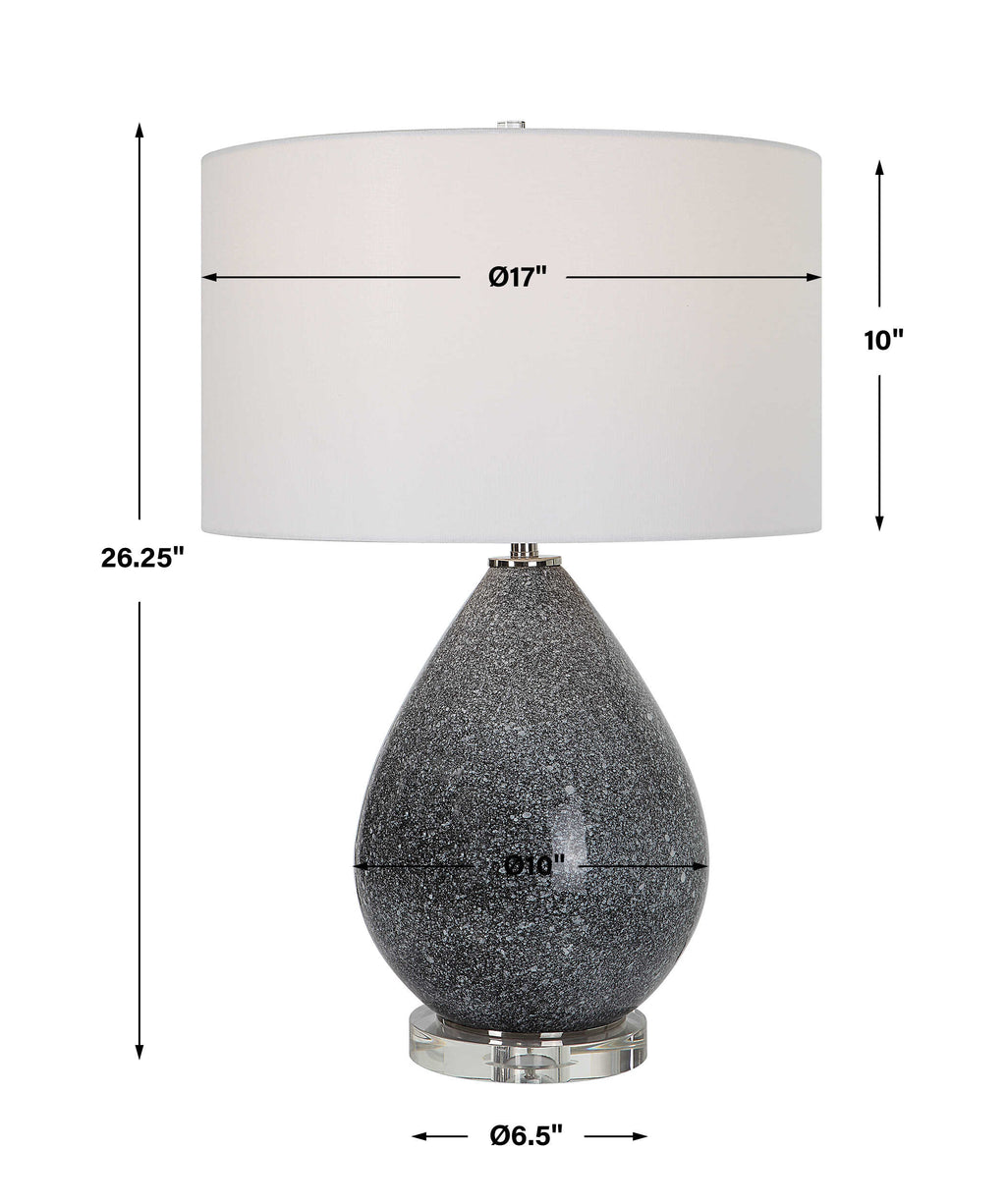 Nebula Speckled Glaze Table Lamp