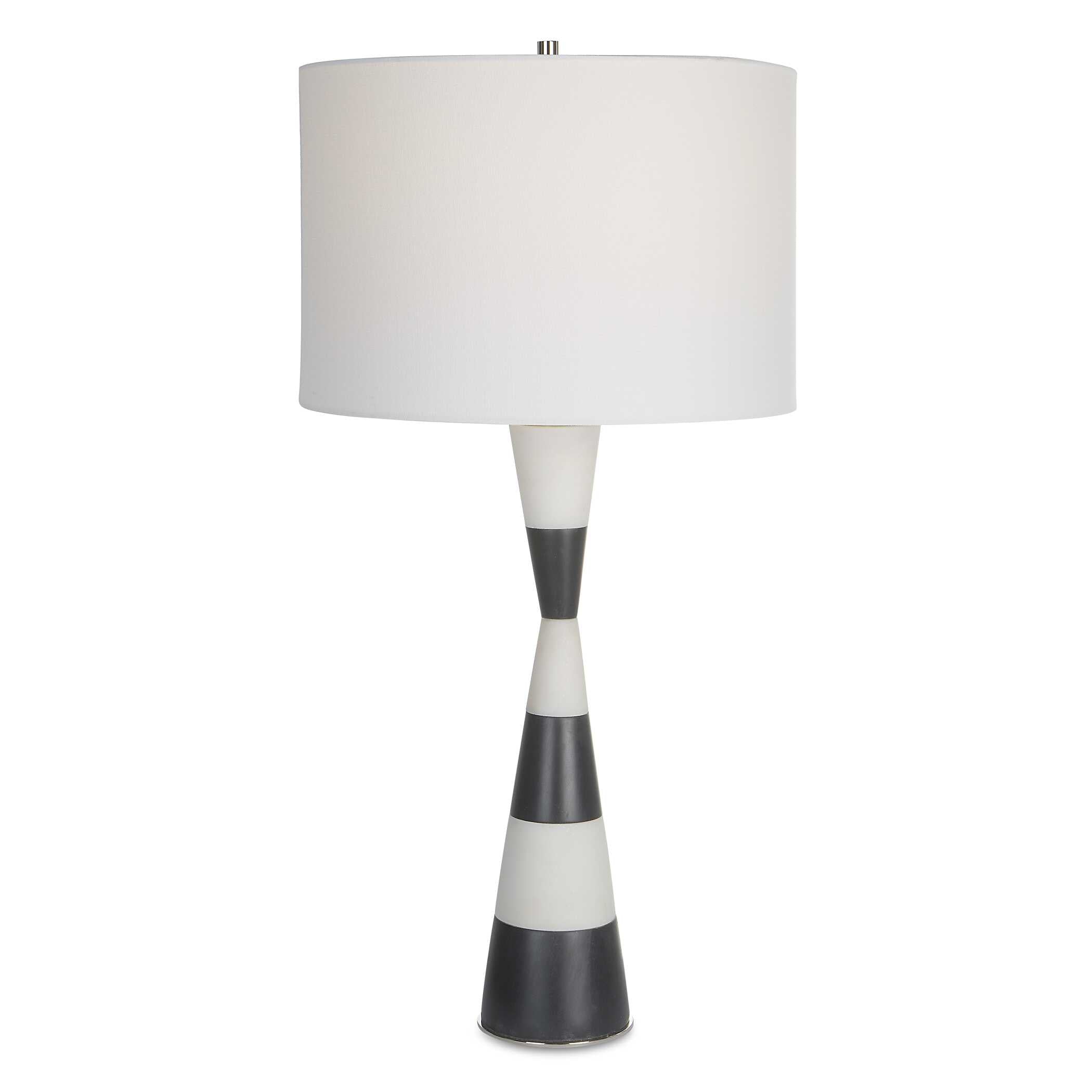 Bandeau Banded Stone Table Lamp