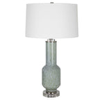Imperia Aqua Gray Table Lamp
