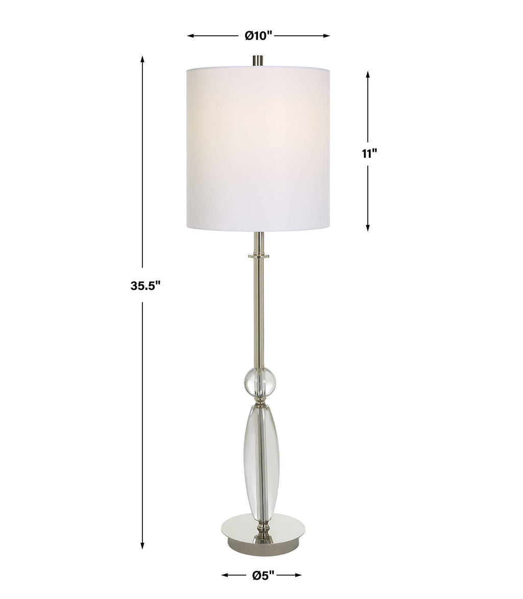 Sceptre Crystal Buffet Lamp
