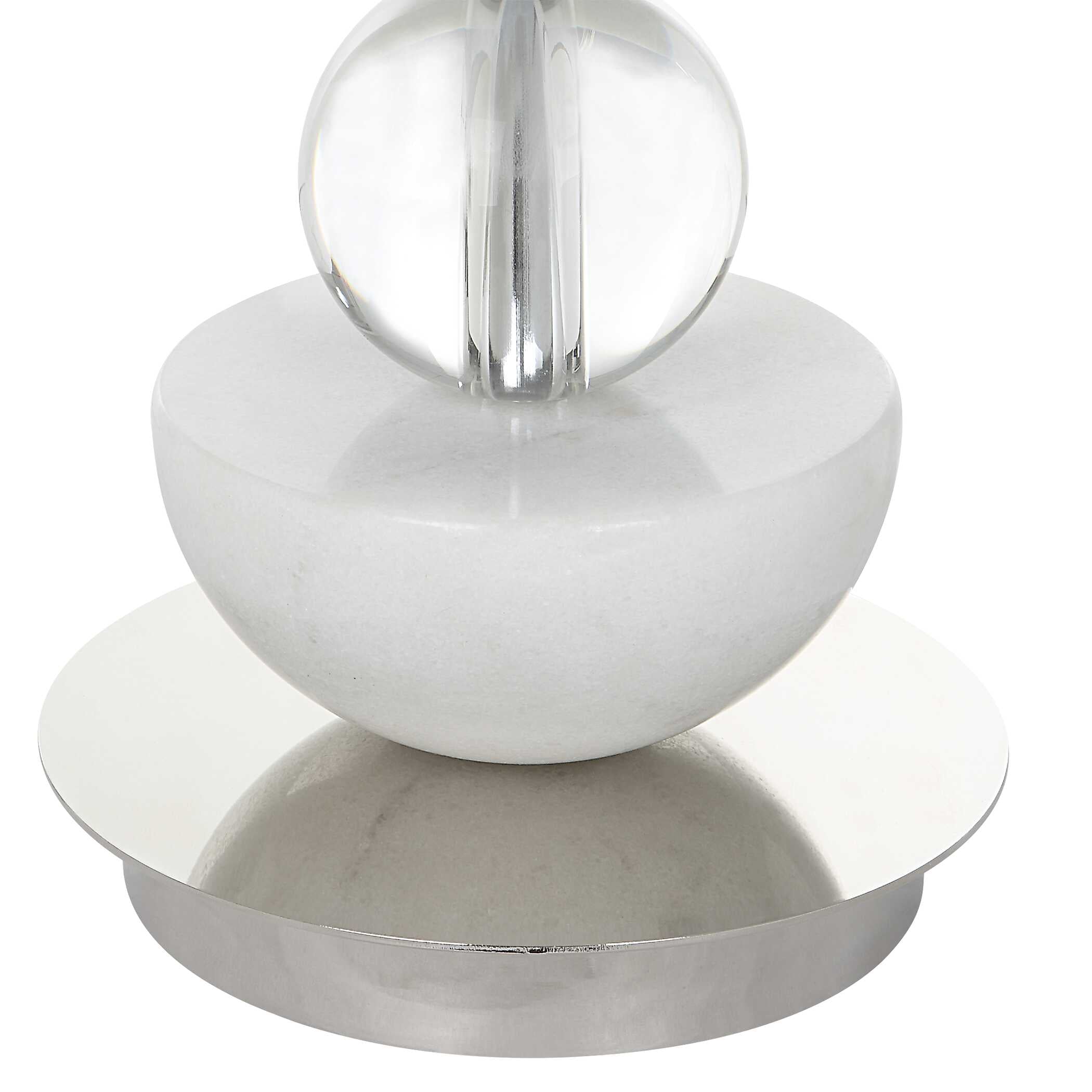Exposition Nickel Buffet Lamp