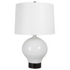 Collar Gloss White Table Lamp