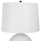 Collar Gloss White Table Lamp