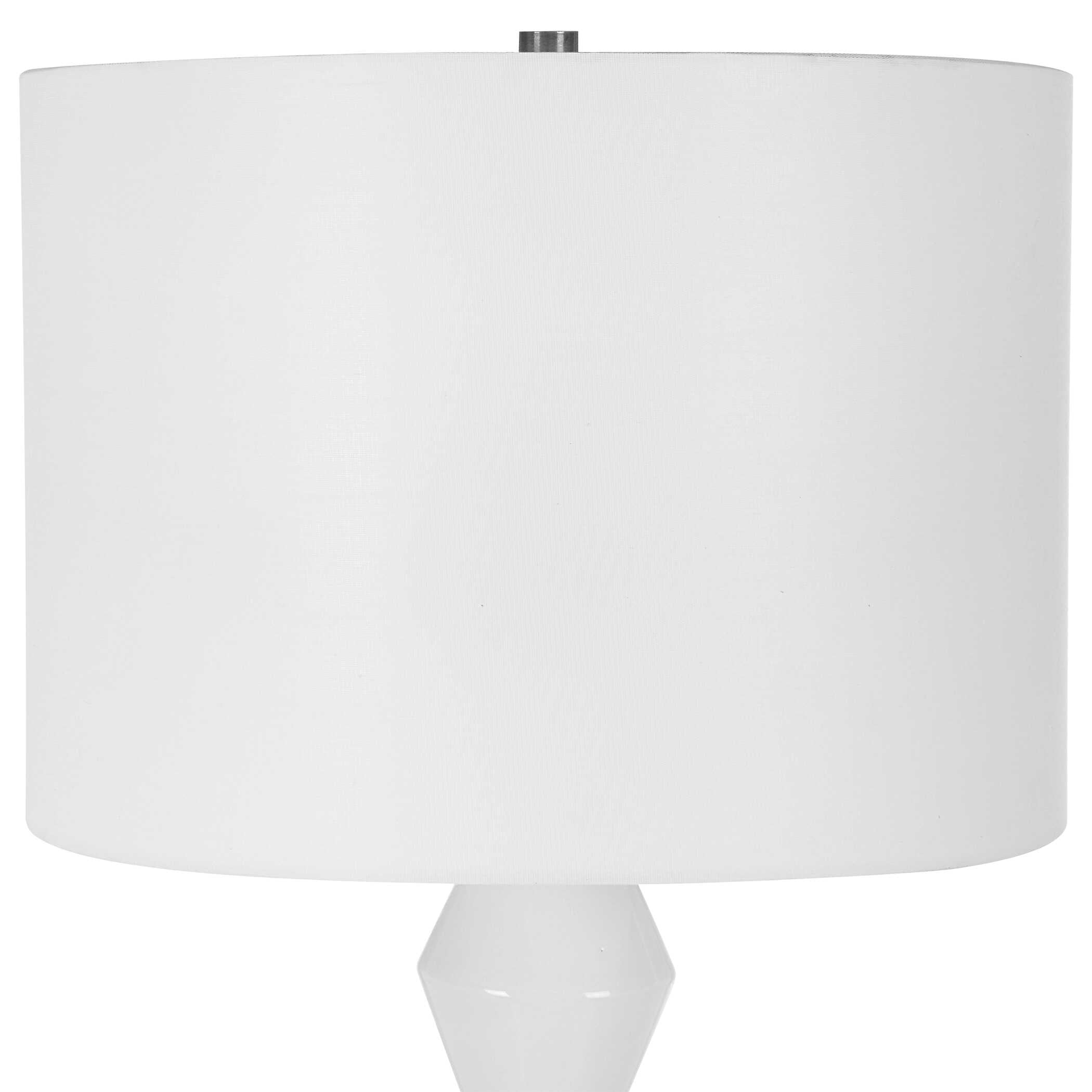 Architect White Table Lamp