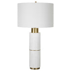 Ruse Whitewashed Table Lamp