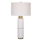 Ruse Whitewashed Table Lamp