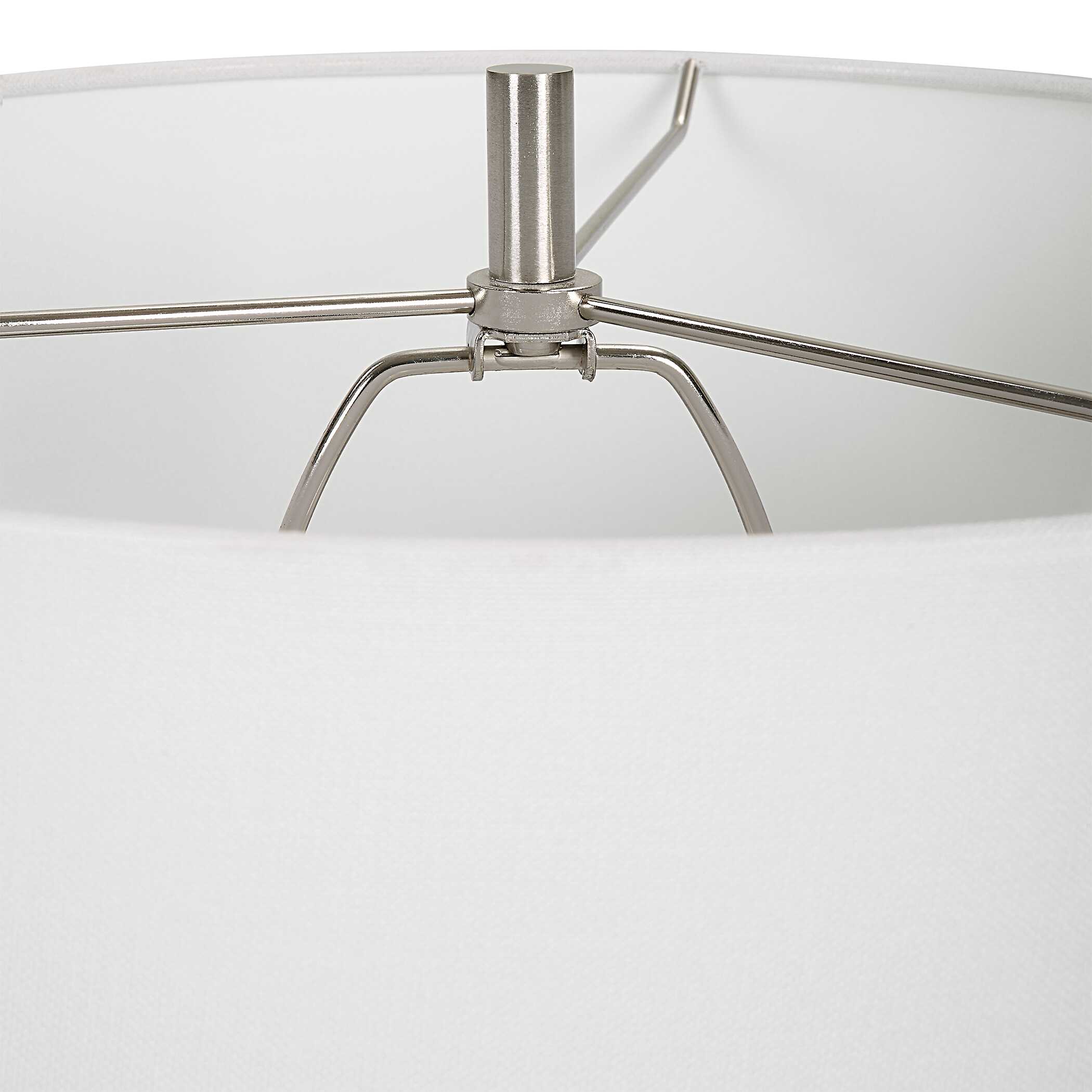 Band Together Crystal & Wood Table Lamp