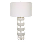 Band Together Crystal & Wood Table Lamp