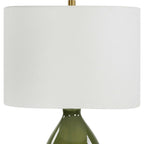 Gourd Green Table Lamp