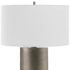 V-Groove Modern Table Lamp