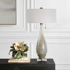 Cardoni Bronze Glass Table Lamp