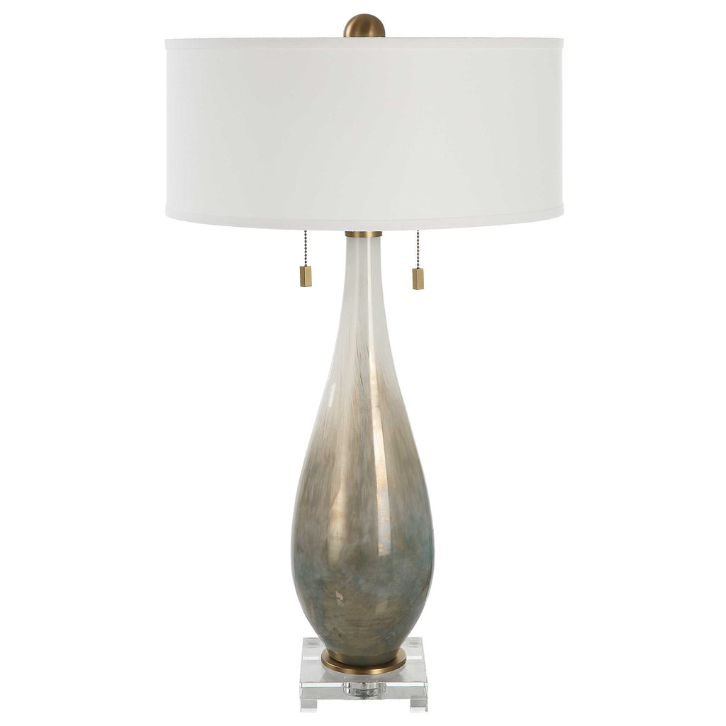 Cardoni Bronze Glass Table Lamp