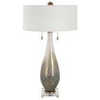 Cardoni Bronze Glass Table Lamp
