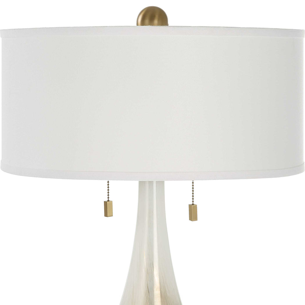 Cardoni Bronze Glass Table Lamp