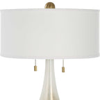 Cardoni Bronze Glass Table Lamp