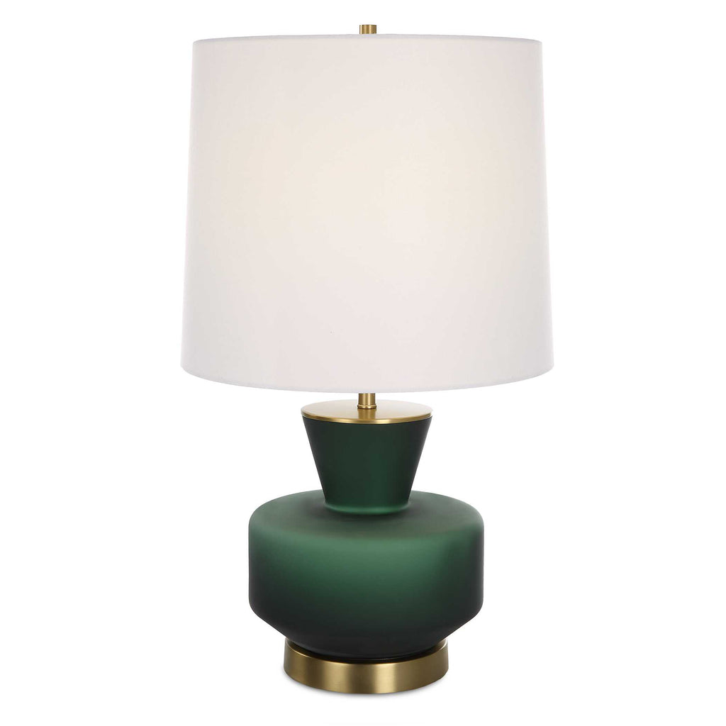 Trentino Dark Emerald Green Table Lamp