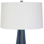 Teramo Scalloped Ceramic Table Lamp