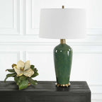 Verdell Green Table Lamp