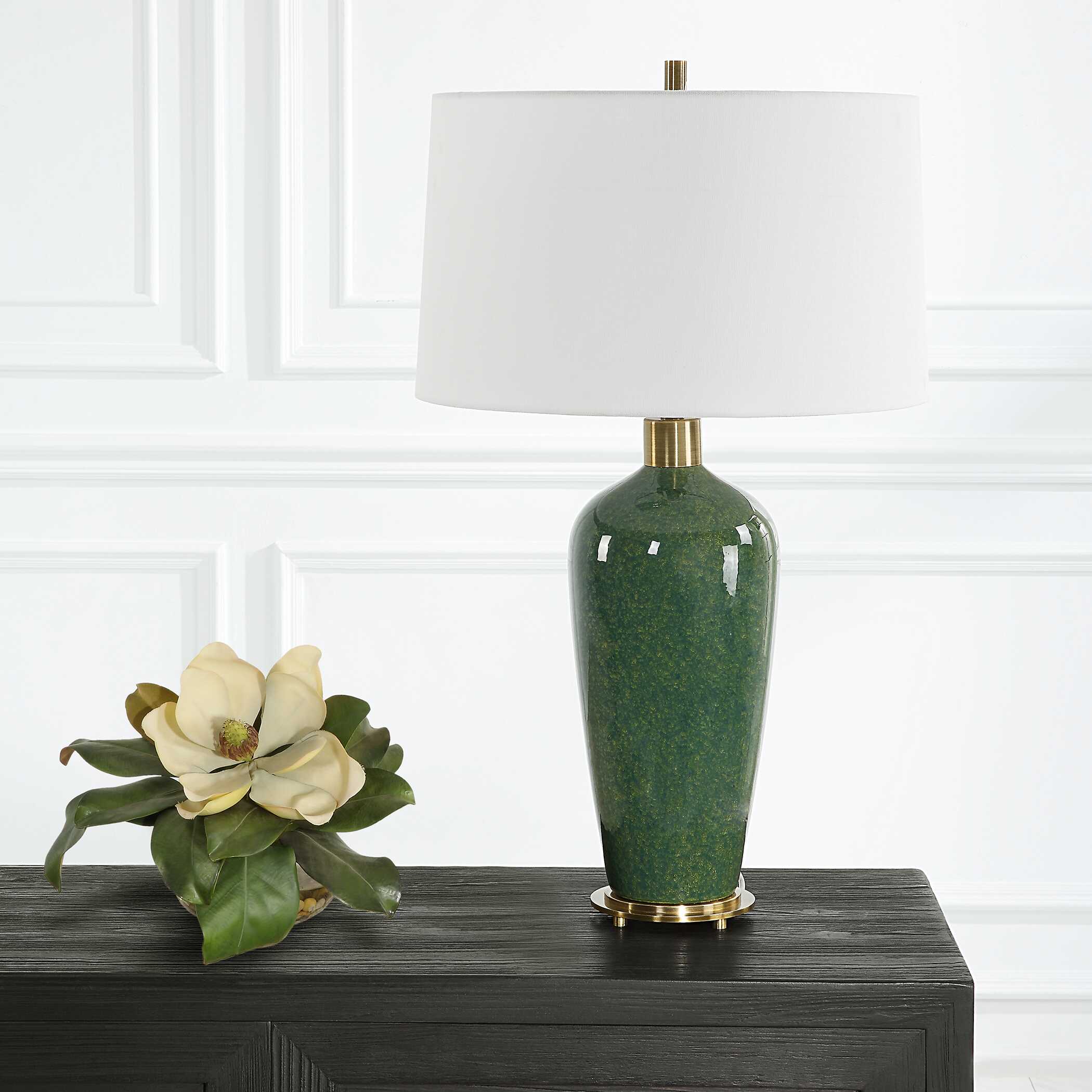 Verdell Green Table Lamp
