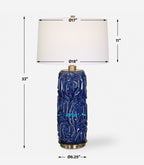 Zade Blue Table Lamp