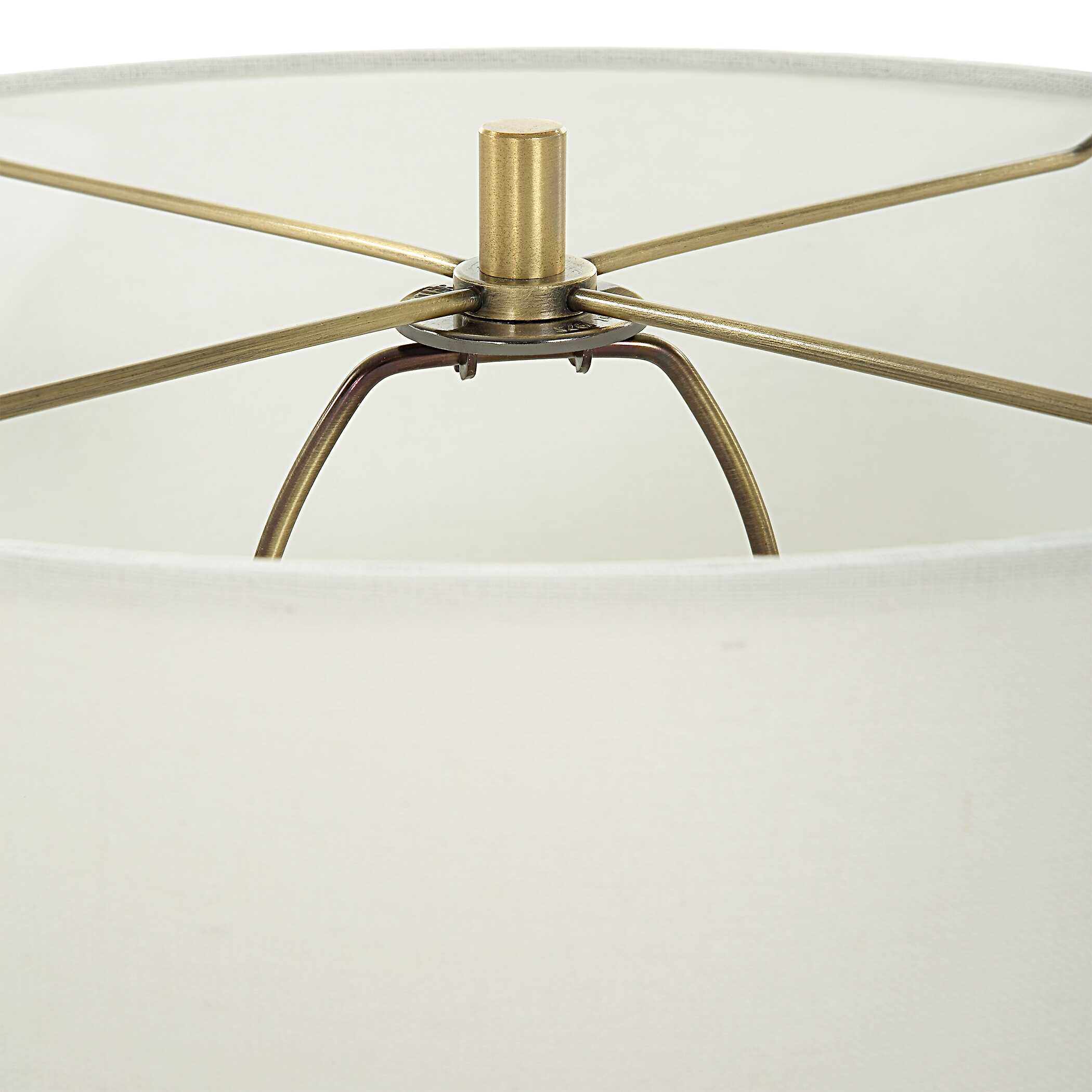 Crystal Column Table Lamp