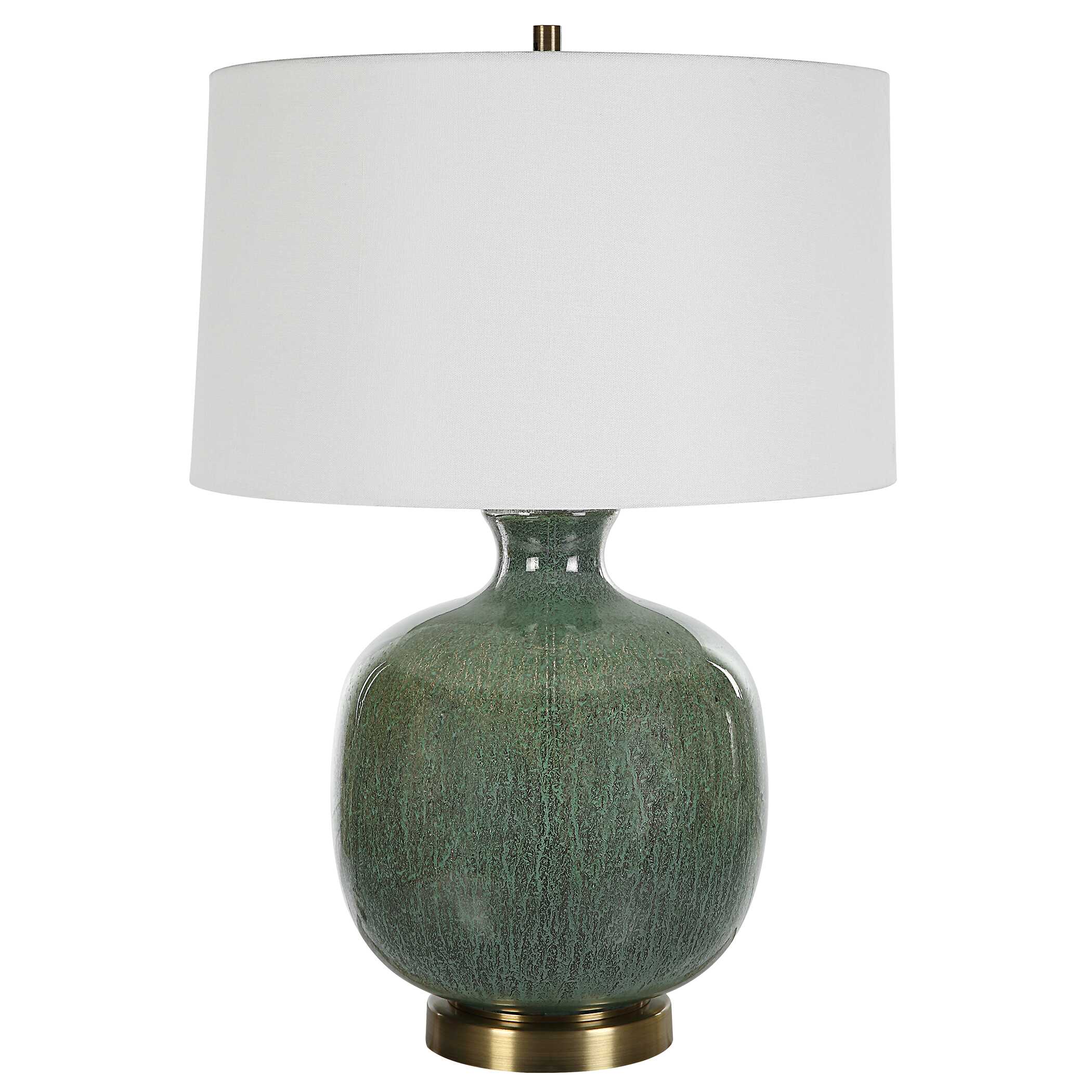 Nataly Aged Green Table Lamp