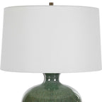 Nataly Aged Green Table Lamp