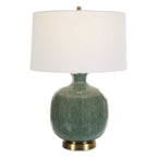 Nataly Aged Green Table Lamp