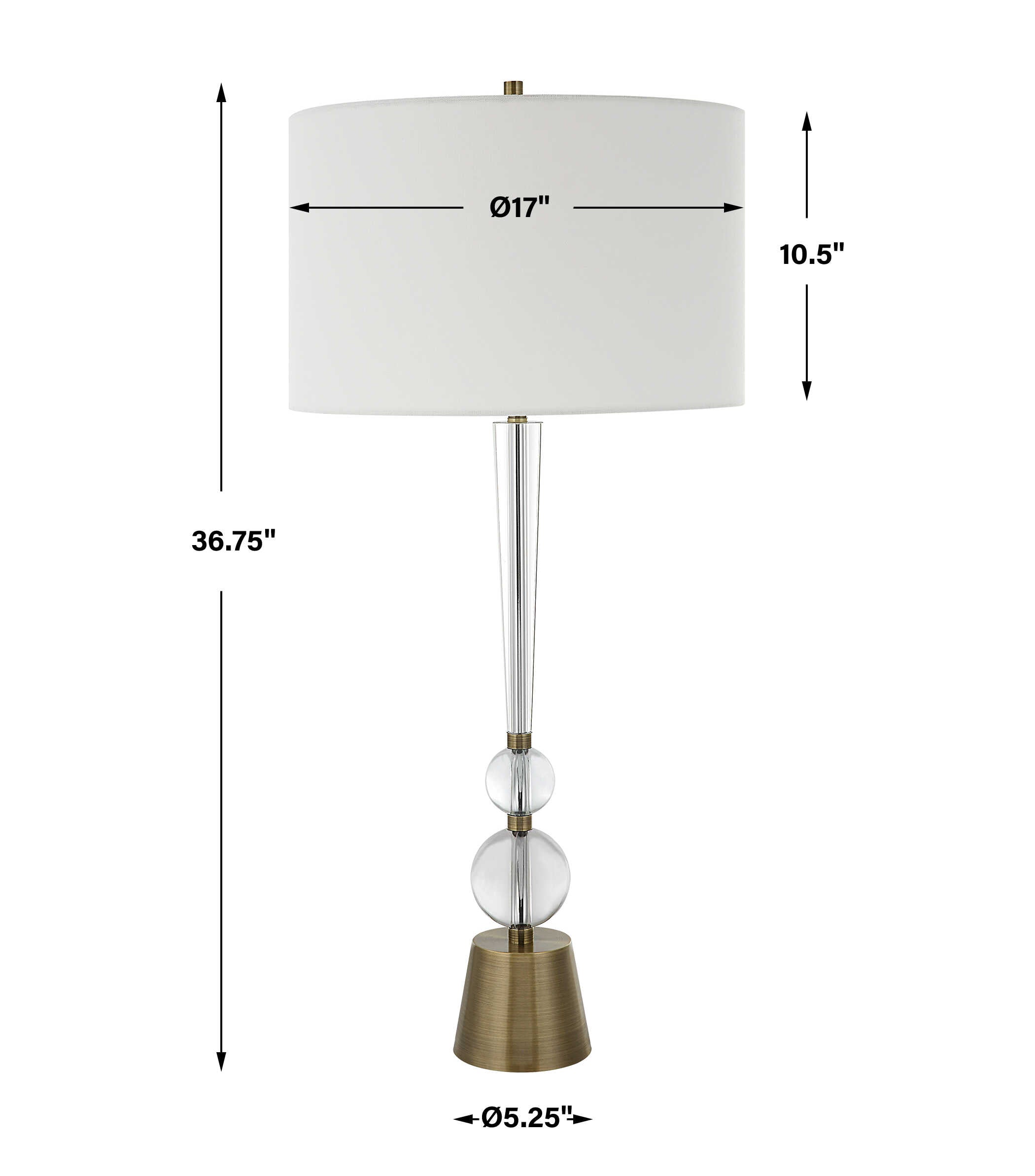 Annily Crystal Table Lamp