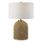 Kendari Rope & Rattan Table Lamp