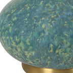 Kaimana Aged Blue Buffet Lamp