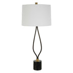 Separate Paths Iron Table Lamp