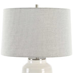 Odawa White Farmhouse Table Lamp