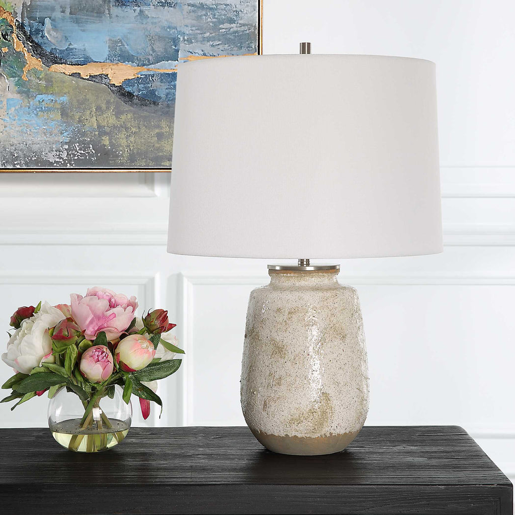 Medan Taupe & Gray Table Lamp